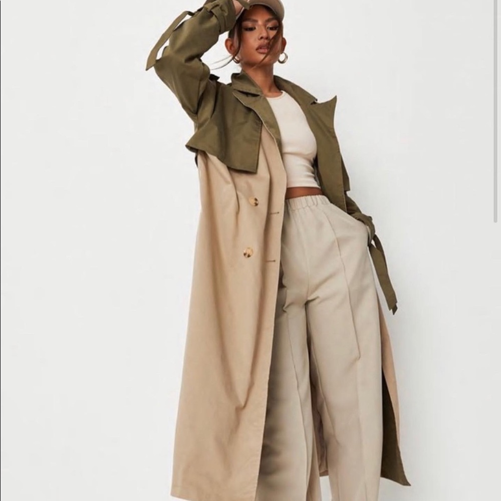 Missguided trench coat